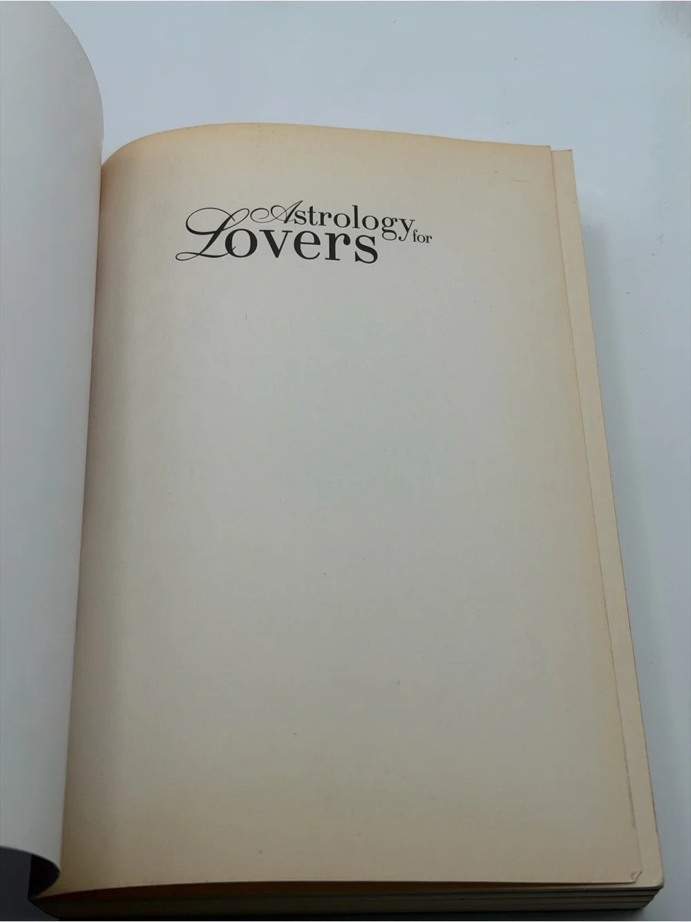 Astrology For Lovers by Liz Greene (2008, Paperback Book)